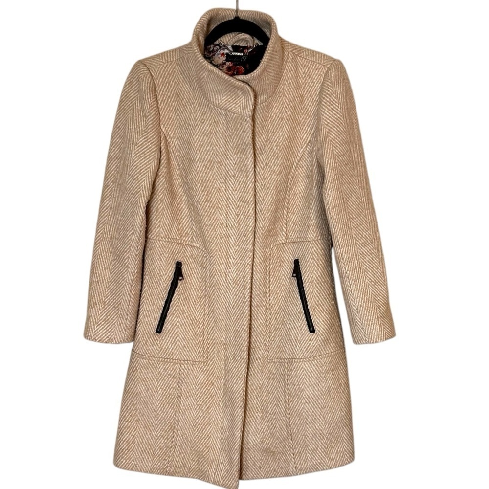 Smashed Lemon Women's Long Dress Coat- Size 4